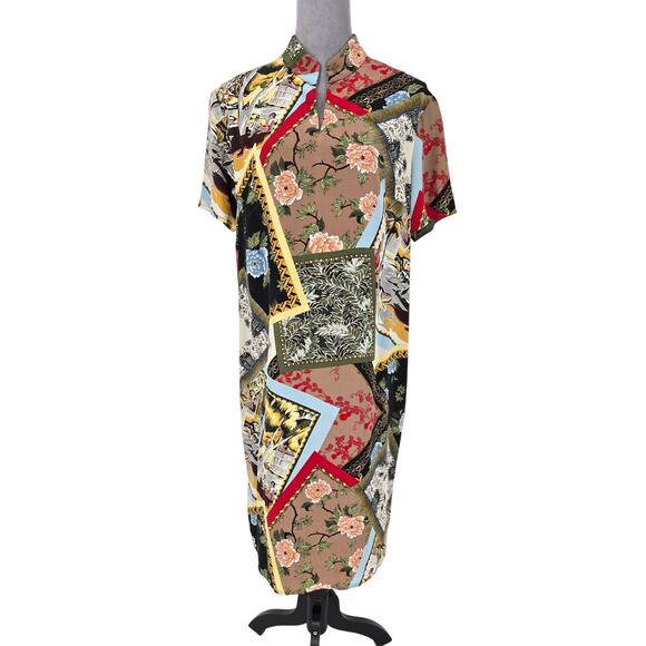 Diane Von Furstenberg Dress Womens Large Silk Assets Lined DVF Career Resort - Picture 1 of 11